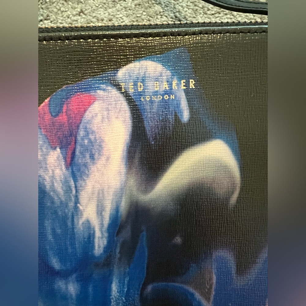 Ted Baker Leather Crossbody  “Cosmic Bloom” - Picture 2 of 13